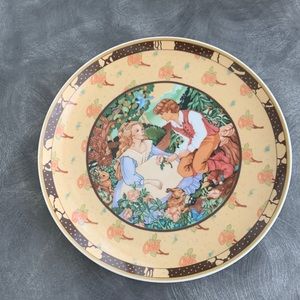 HEINRICH. W. Germany  Villeroy & Boch Collector plate Plate Number.  77270